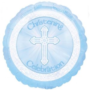 Christening Celebration Blue