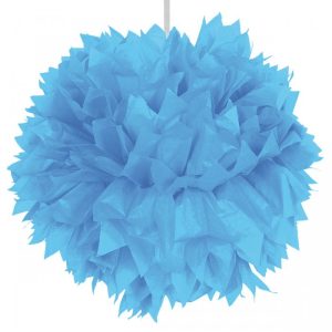 Pompom licht blauw