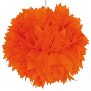 Pompom oranje