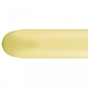 Modelleer ballon ivory silk