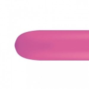 Modelleer ballon neon magenta
