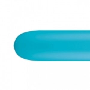 Modelleer ballon tropical teal