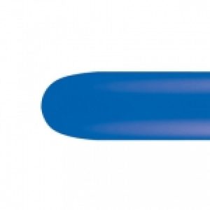 Modelleer ballon pearl shaphire blue