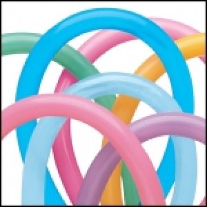 Modelleer ballonnen vibrant assorti