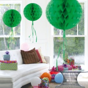 Honeycomb bal donker groen