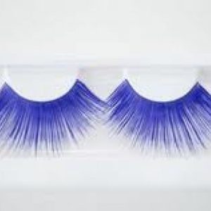 Wimpers blauw groot