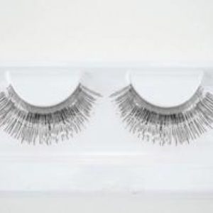 Wimpers metalic zilver