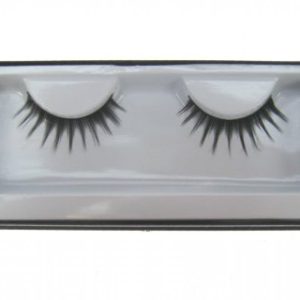 Wimpers zwart puntig