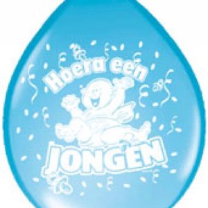 Ballon Hoera een jongen