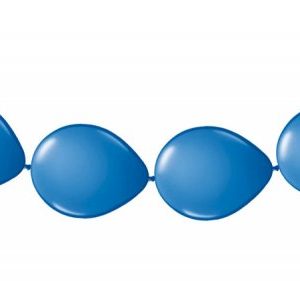 Knoopballonnen blauw