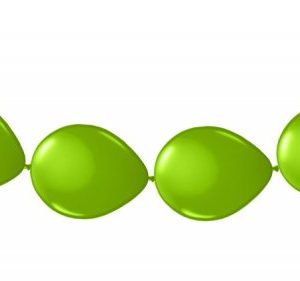 Knoopballonnen lime groen