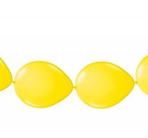 Knoopballonnen Geel