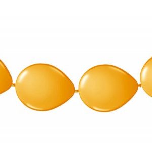 Knoopballonnen oranje