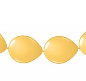 Knoopballonnen goud