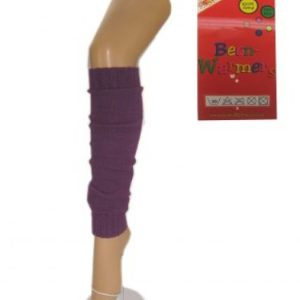 Beenwarmers Donker Paars – One Size