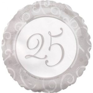 25 jaar getrouwd zilver
