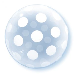 Bubble balloon, polka dot