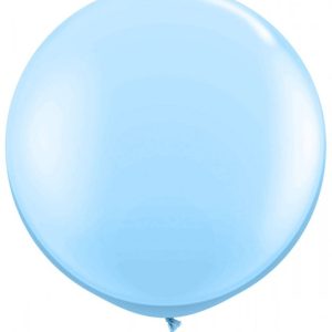 Grote ballon 3ft/90cm licht blauw