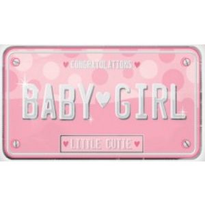 Baby Girl License Plate