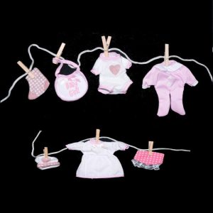 Geboorte waslijn meisje