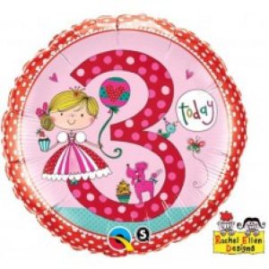 3 Princess Polka Dots