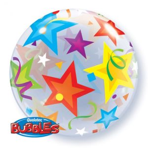 Bubble balloon, stars