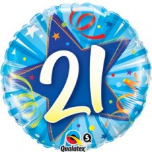 21 Jaar Bright Blue