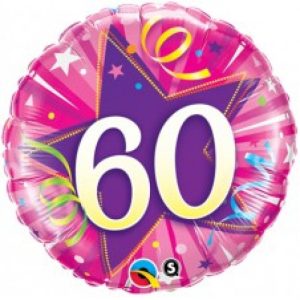 60 Jaar Hot Pink