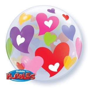 Hearts Bubbles