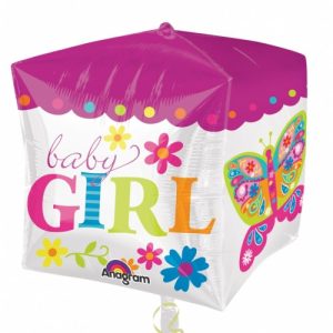 Baby Girl cube