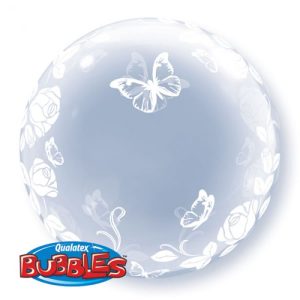 Bubble balloon, butterflies