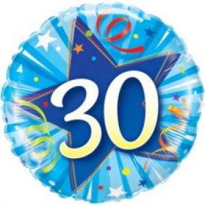 30 Jaar Bright Blue
