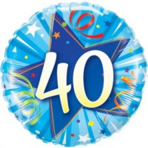 40 Jaar Bright Blue