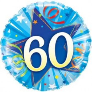 60 Jaar Bright Blue