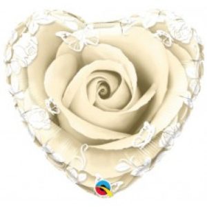 Ivory Rose Butterflies