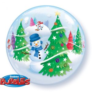 Snowman Bubbles