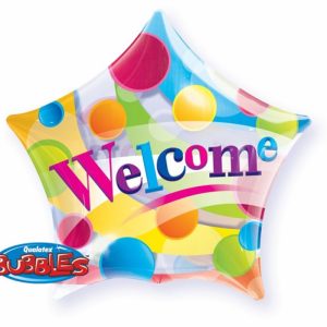Bubble balloon, welcome