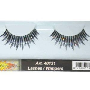 Wimpers zwart zilver