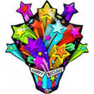 Happy Birthday Shooting Stars