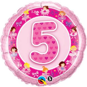 5 Jaar Pink Ballerinas