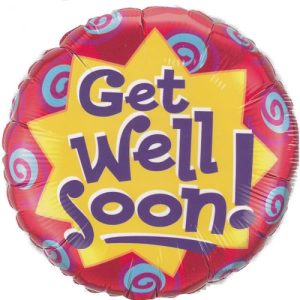 Beterschap, get well soon ster 18 inch