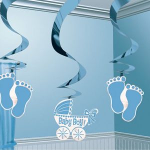 Geboorte jongen hangdecoratie