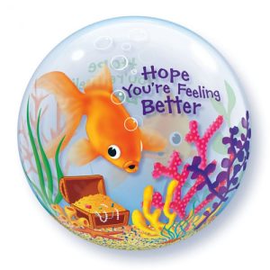 Bubble balloon, hope you're feeling better