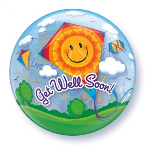 Bubble balloon, get well