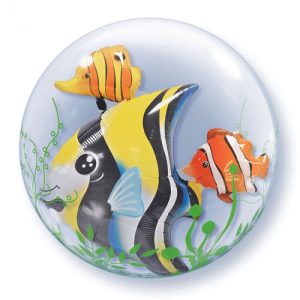 Bubble balloon, tropical fish