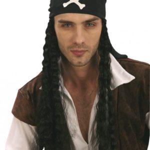 Piratenpruik met bandana