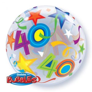 40 Jaar Stars Bubbles