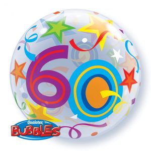 60 Jaar Stars Bubbles