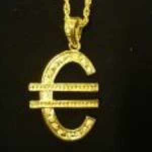 Ketting goud euroteken