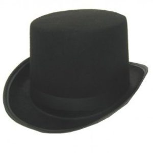 Hoge hoed zwart